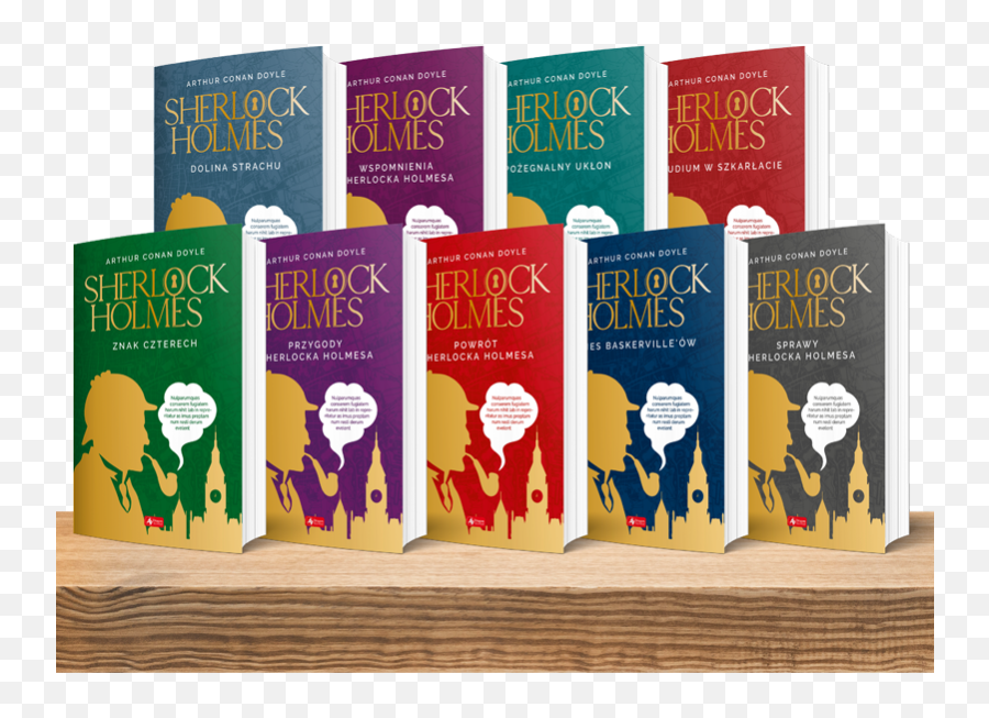 Book Cover - Sherlock Holmes Series By Maciej Pieda On Dribbble Bookcover Layout For A Series Png,Book Cover Png