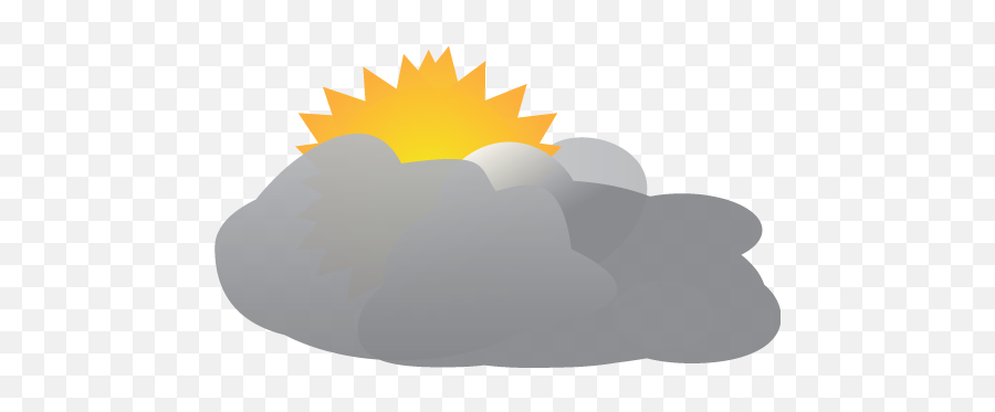 Cloudy Mostly Weather Icon - Download Free Icons Png,Mostly Cloudy Icon