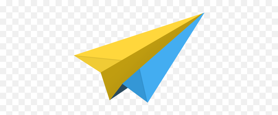 Paper Origami Email Mail Messages Message Airplane - Airplane Origami Png,Send Icon Png