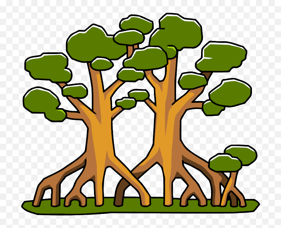 Mangrove Trees Clipart Png Image - Transparent Mangrove Tree Clipart,Mangrove Png