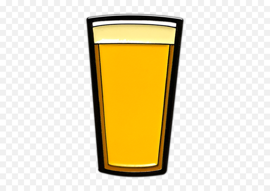 Pilsner Beer Pint Enamel Pin - Pint Glass Png,Beer Pint Png