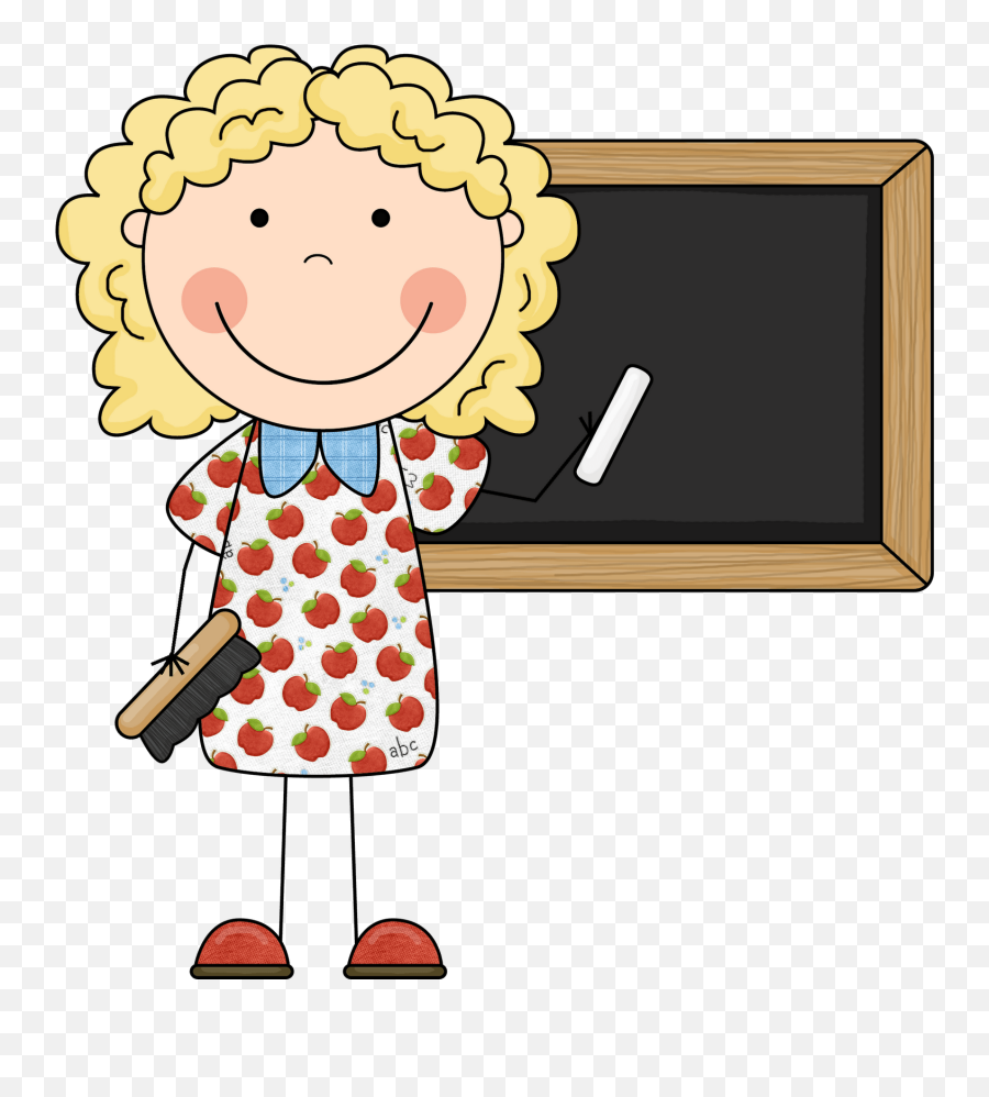 Transparent Hd For Teachers - Cute Teacher Clip Art Png,Education Clipart Png