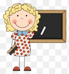 Transparent Hd For Teachers - Cute Teacher Clip Art Png,Education Clipart Png