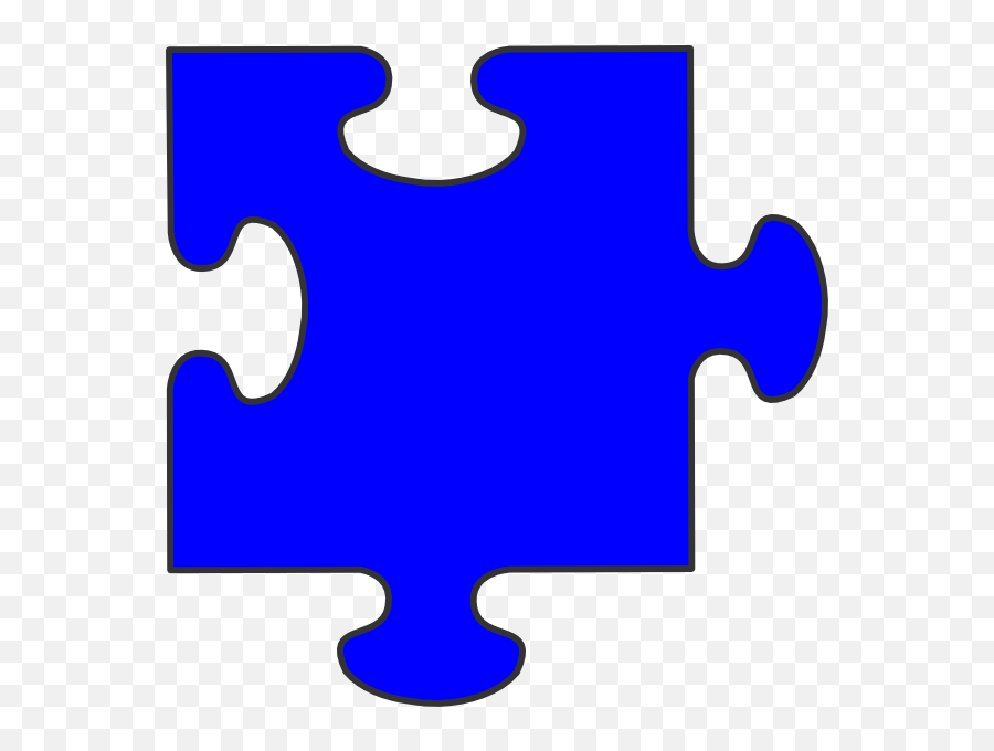 Puzzle Piece Clipart - Colored Single Puzzle Piece Png,Puzzle Pieces Png