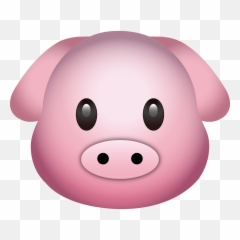 6306 Face Emoji Icon Images - Pig Emoji Png