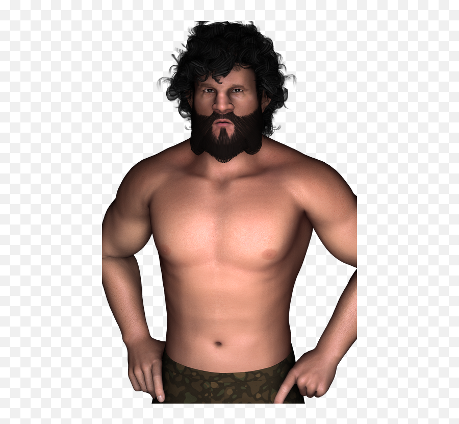 Kenny Omega Render - Barechested Png,Kenny Omega Png