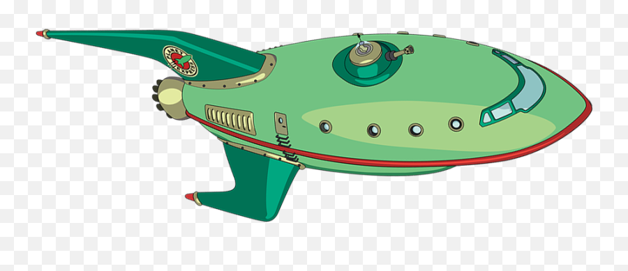 Spaceship - Planet Express Ship Png,Spaceship Png