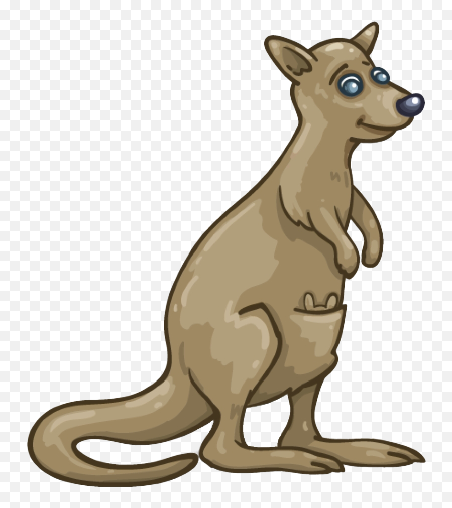 Kangaroo Wallaby Png Clipart Mart - Wallaby Transparent,Kangaroo Png