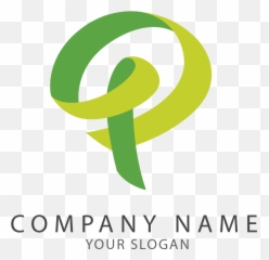 P Ribbon Logo Png