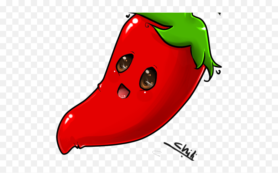 Download Hd Pepper Clipart Hot Tamale - Chili Pepper Kawaii Cute Chilli Clipart Png,Pepper Transparent