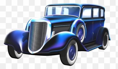 Download Gangster Car Old Automobile - Png