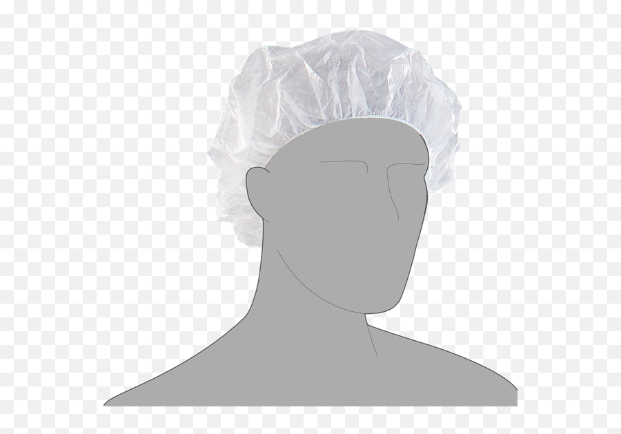 Food U0026 Beverage Hygiene Workwear Palhygiene - Pal White Bouffant Cap Png,Black Cap Png