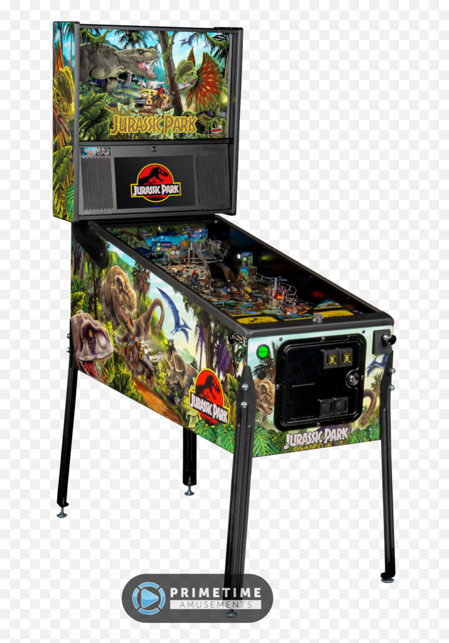 Jurassic Park Pro Model - Primetime Amusements Simpsons Pinball Data East Png,Jurassic Park Png