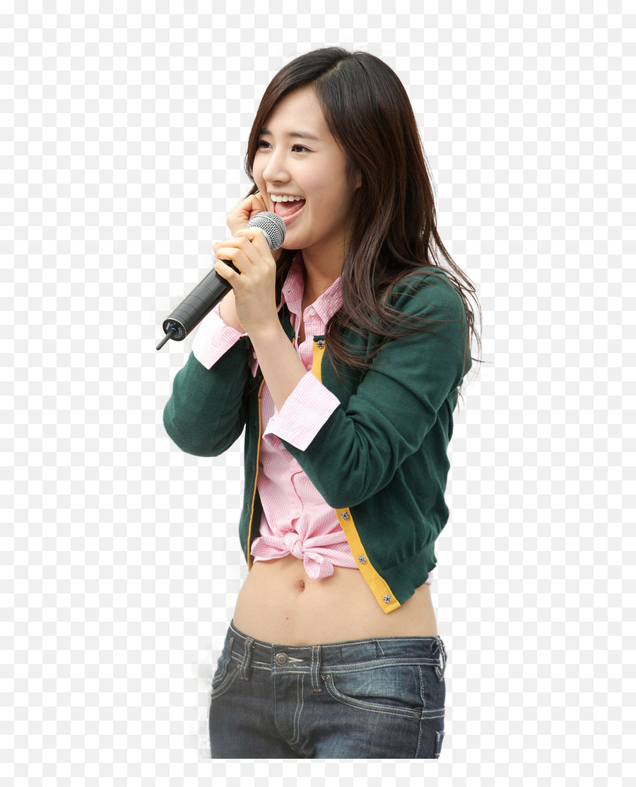 Young Girl Png - Kwon Yuri Girls Generation Asian Transprent Asian Girl Singing,Asian Girl Png