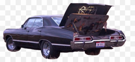 Download Hd Supernatural Spn Akf Spnfamily Impala - Ford Galaxie Png,Impala Png
