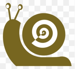 Download This Free Icons Png Design Of Snail One Color Flat - Gastropods,Snail Transparent