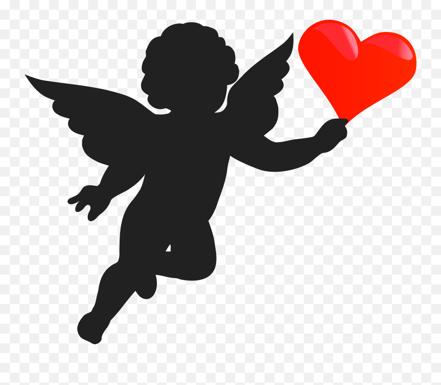 Library Of Apple Heart Transparent Stock Silhouette Png Fairy