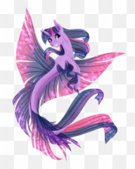 1809333 - Alicorn Artisteothnoguy Female Safe Twilight Sparkle Seapony Art Png,Sparkle Transparent Background