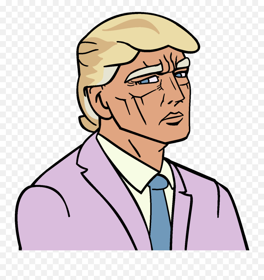 President Trump Shihsandkerrek Wiki Fandom - Cartoon Png,Trump Face Png