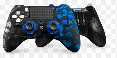 Download Hd For Playstation 4 And Pc - Custom Ps4 Controller Game Controller Png,Ps4 Png