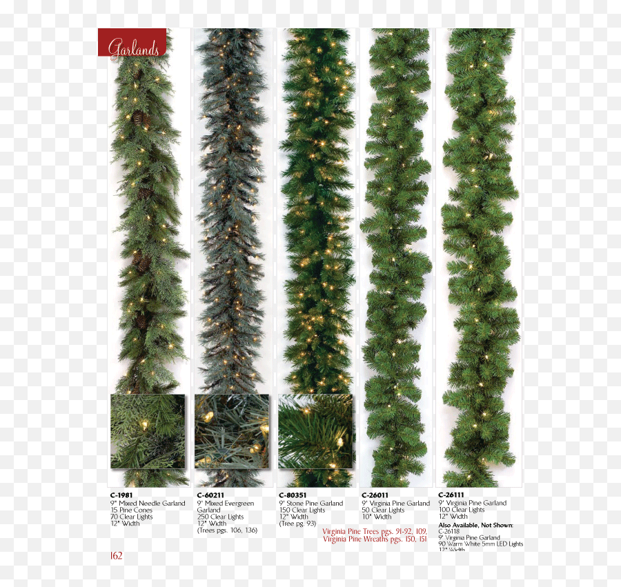 Artificial Christmas Garlands - Christmas Tree Png,Garland Transparent