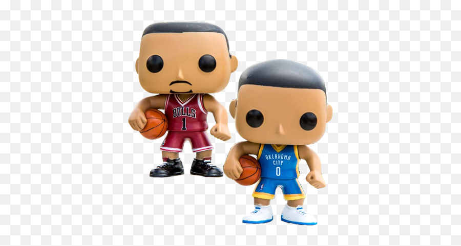 Download Sports Derrick Rose Vs Russell - Russell Westbrook Nba Funko Pop Png,Derrick Rose Png