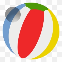 Beach Ball Svg Vector Clip - Circle png