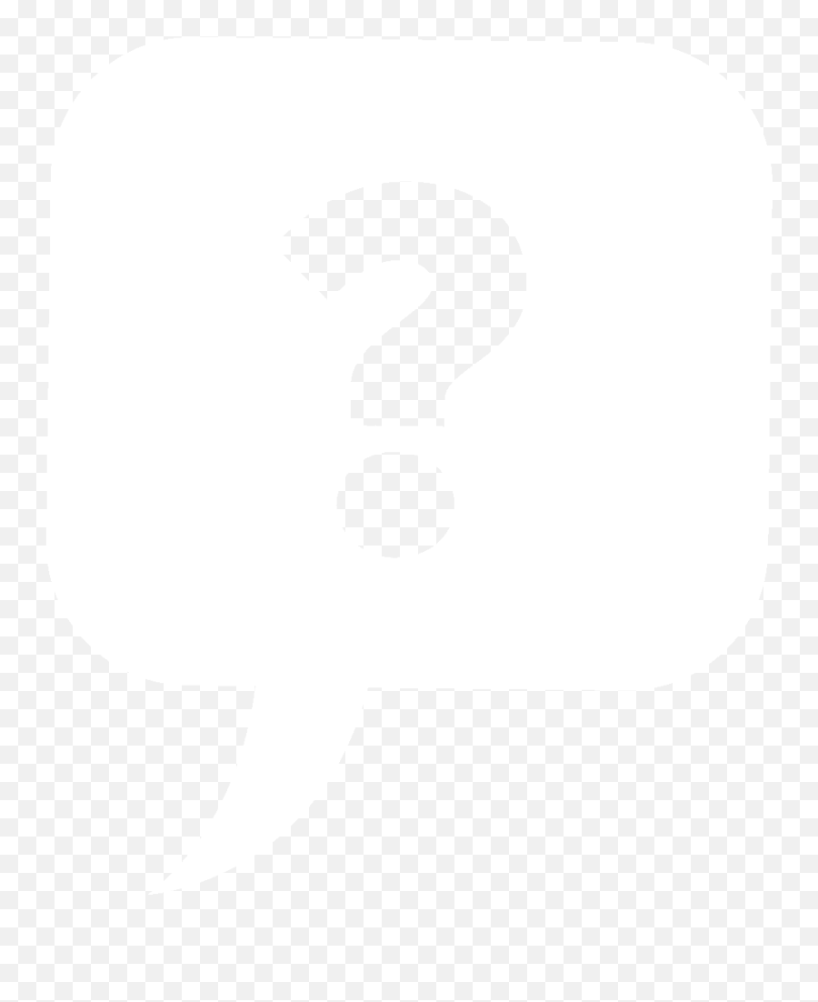 White Question Mark Png - Dot,White Question Mark Png