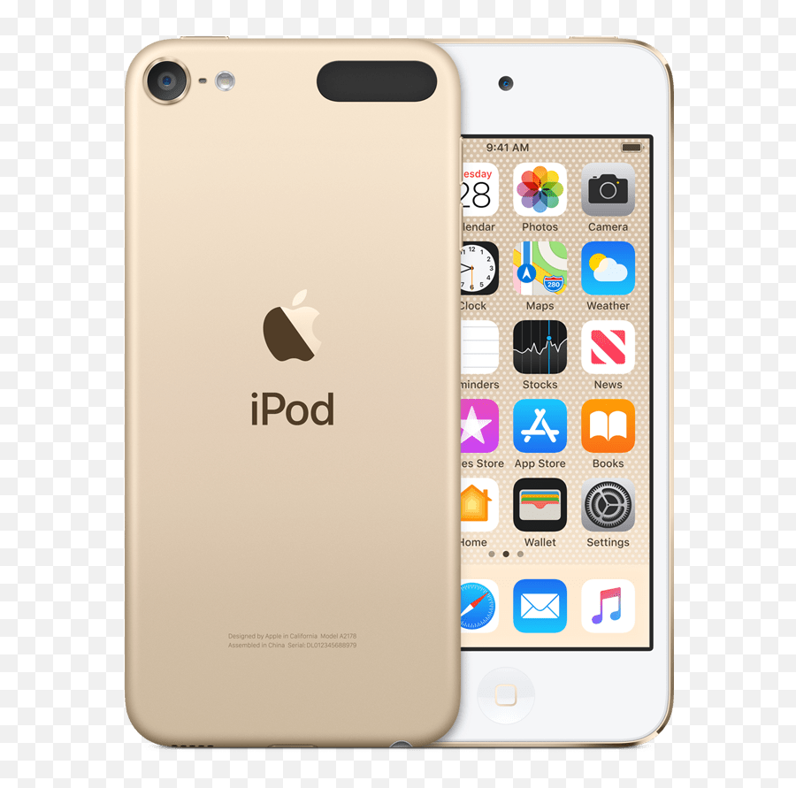 Apple Ipod Touch 7th Generation 32gb - Ipod Touch 7th Generation Gold Png,Ipod Logo