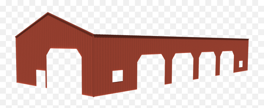 Red Barn Png - Horizontal,Barn Png