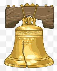 Liberty Bell - Transparent Liberty Bell Clipart Png,Bell Png