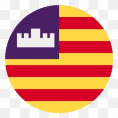 Flag Spain Flags Autonomous Mediterranean Balearic - Islands Shape Icon png