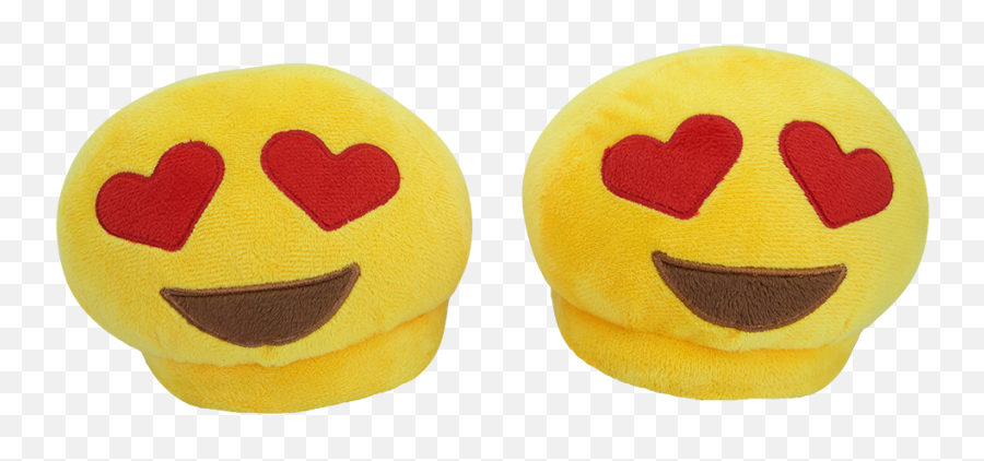 Emoji Slippers - Heart Eyes Heart Png,Heart Eye Emoji Transparent
