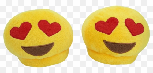 Emoji Slippers - Heart Eyes png