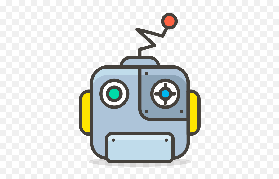 3 Robot Face Icon - Transparent Background Robot Icon Png,Robot Icon Png
