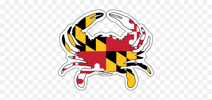 Maryland - Transparent Maryland Flag Crab Png,Maryland Flag Png