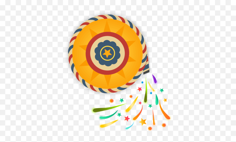 Diwali Kandeel Firecracker Spiral - Happy Diwali Whatsapp Stickers Png,Spiral Transparent