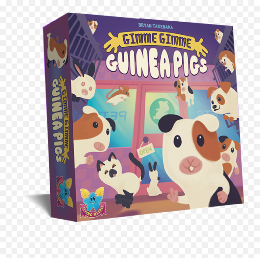 Flying Meeple - Guinea Pig Board Games Png,Meeple Png