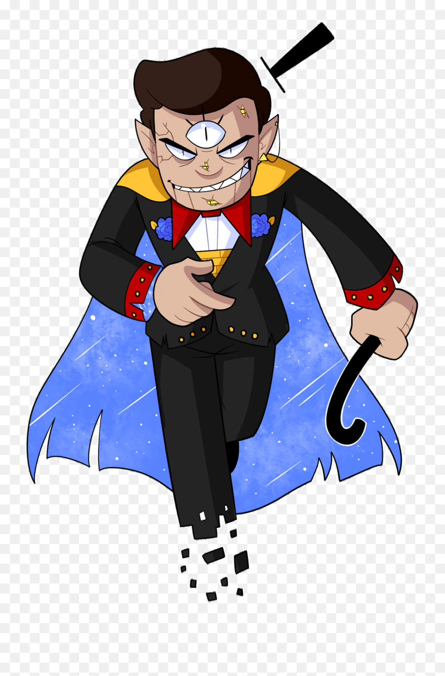 Audrawu0027s Goosebumps Art - Slappy Bill Cipher Fusion Wattpad Slappy And Bill Cipher Png,Bill Cipher Png