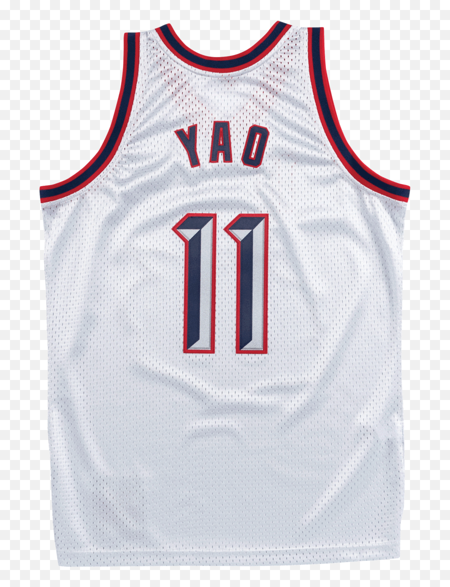 Mitchell U0026 Ness Men Nba Houston Rockets Swingman Jersey Yao Ming 11 White 2002 - 03 Sjy19213hro02ym Sleeveless Png,Houston Rockets Png