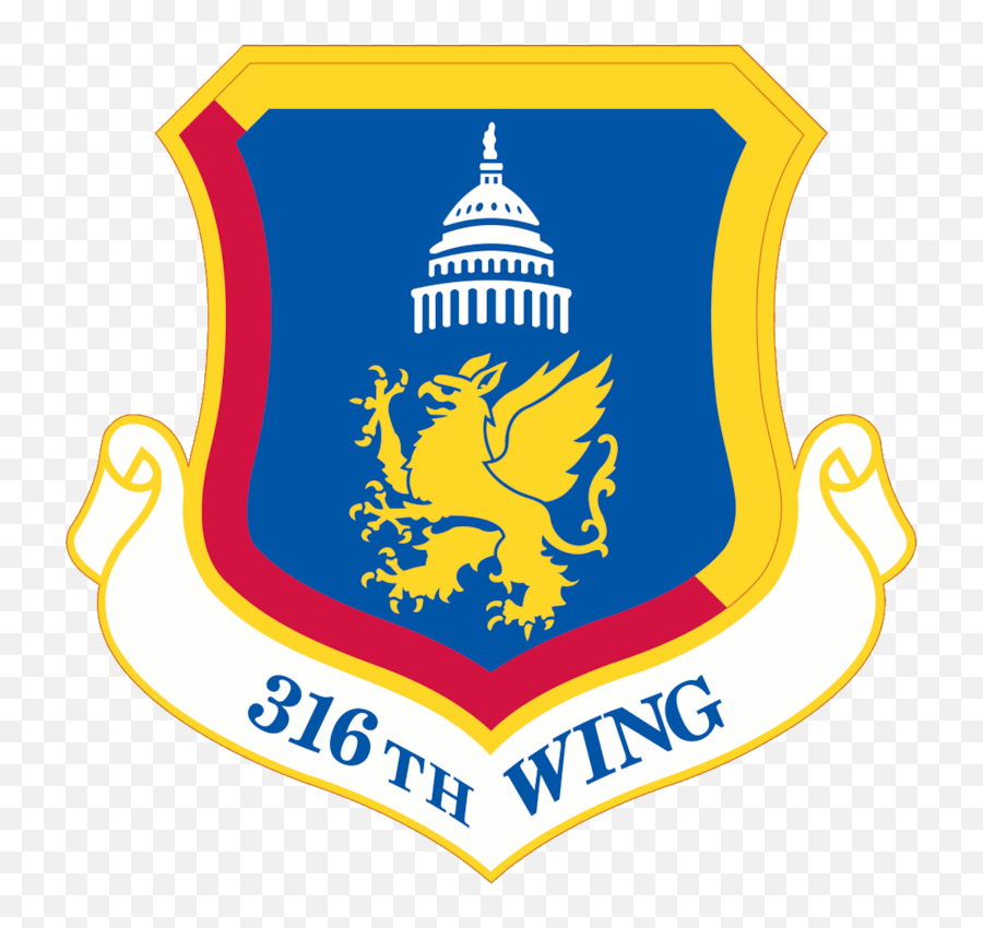 316th Wing U003e Joint Base Andrews Display - 316th Wing Patch Png,Shield With Wings Png