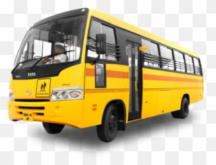 School Bus Free Png Transparent - Tata Starbus,School Bus Transparent