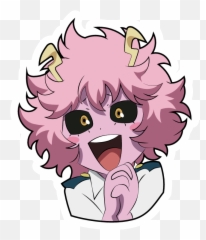 My Hero Academia Mina Ashido Sticker - png