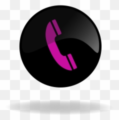 Download Free Photo Of Callcall Button Black And Pink - Purple Black Phone Ucon Png,Contact Center Icon