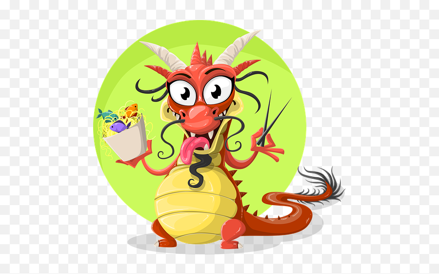 Free Spaghetti Pasta Illustrations - Dragon Eating Chinese Food Png,Flying Spaghetti Monster Icon
