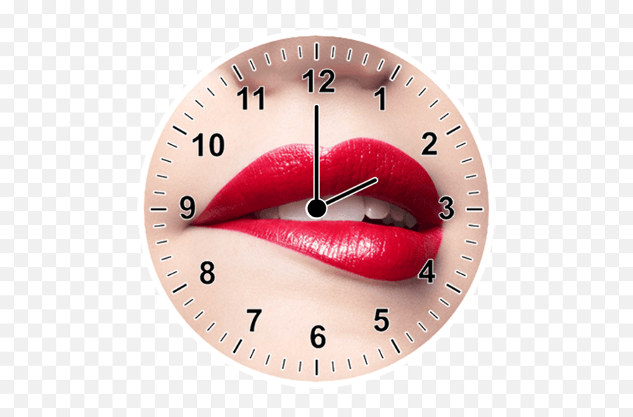 Red Lips Clock 20 Apk Download By Amazing Bupepa World - Lip Care Png,Red Clock Icon