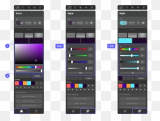 Colors Vectornator Learn - Vertical png