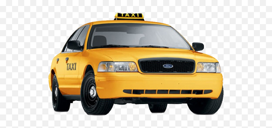 Orange Yellow Cab Png Taxi