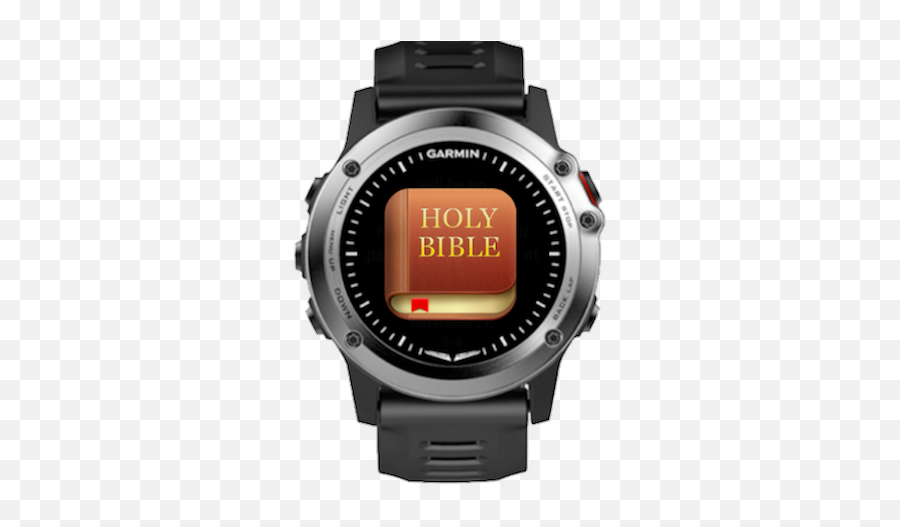 Bible Verse Of The Day Garmin Connect Iq - Garmin Watch Face With Heart Rate Png,Holy Bible Icon