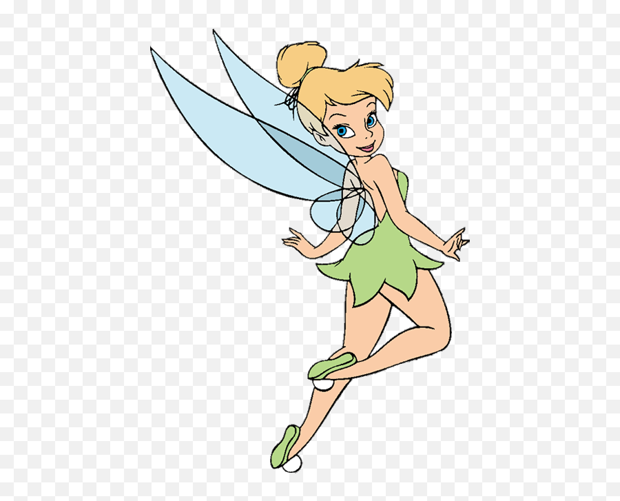 Tinkerbell Disney Tinker Bell Clip Art Images 2 Galore - Tinker Bell Drawing Back View Png,Tinker Bell Icon